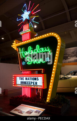 Holiday Inn sign at Henry Ford Museum at Greenfield Village Dearborn ...