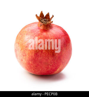 Pomegranate isolated on white background. Fruit. Stock Photo