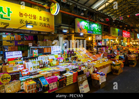 Dongmun Market Jeju Island South Korea Strait Asia Stock Photo