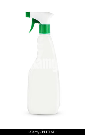 Spray bottle isolated on white background Stock Photo