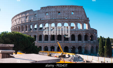 The Colosseum (70-80 AD) in Rome, Italy Stock Photo: 242751393 - Alamy