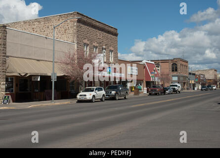 Downtown Burns, Oregon Stock Photo - Alamy