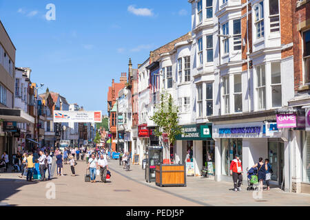 Westborough street Scarborough shopping centre, , North Yorkshire, UK ...