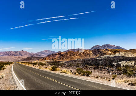 Photo taken in Death Valley Nationalpark in California and Nevada in United States of America. Stock Photo