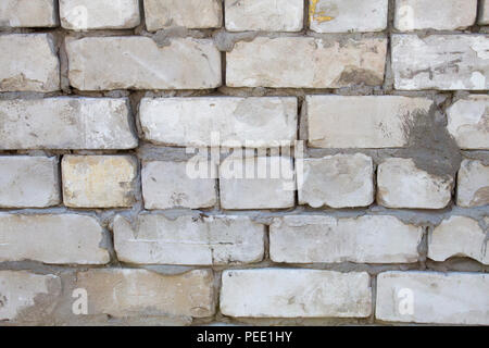 Old brick wall, bric pattern, building element Stock Photo