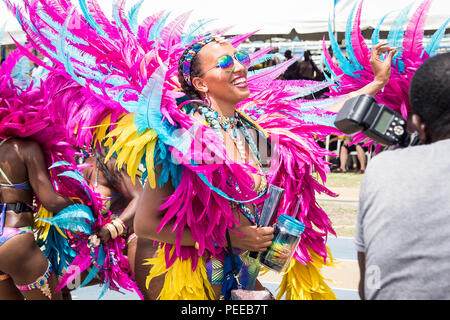 Kadooment Day 2018; National Stadium; Waterford; Saint Michael; Barbados; August 2018 Stock Photo