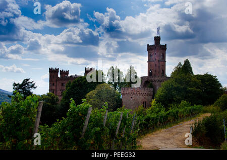 Beautiful region of the Kinzigtal in the Black Forest at Ortenberg Stock Photo