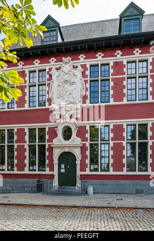 17th century abbess house of the Cistercian Maagdendale abbey at Oudenaarde, East Flanders, Belgium Stock Photo