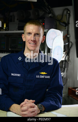 Lt. Steven Baldovsky, Operations Officer, U.S. Coast Guard Cutter ...