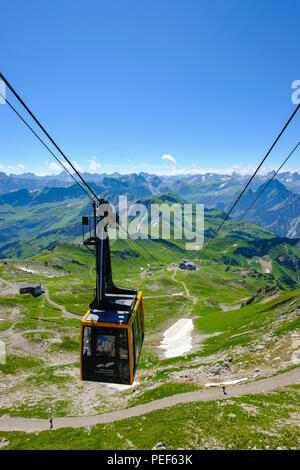 The Nebelhorn in Oberstdorf - highest cable car in the Allgäu