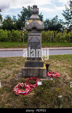 The Village of Barnham, Suffolk,England Stock Photo