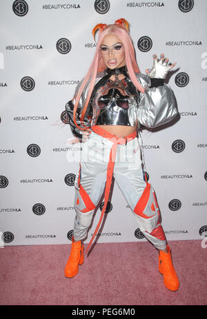 Beautycon Festival LA 2018  Featuring: Clawdeena Where: Los Angeles, California, United States When: 14 Jul 2018 Credit: FayesVision/WENN.com Stock Photo