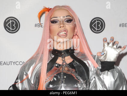 Beautycon Festival LA 2018  Featuring: Clawdeena Where: Los Angeles, California, United States When: 14 Jul 2018 Credit: FayesVision/WENN.com Stock Photo