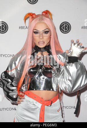 Beautycon Festival LA 2018  Featuring: Clawdeena Where: Los Angeles, California, United States When: 14 Jul 2018 Credit: FayesVision/WENN.com Stock Photo