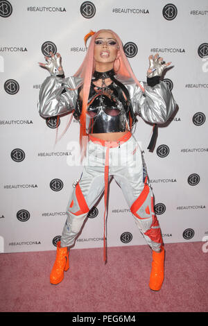 Beautycon Festival LA 2018  Featuring: Clawdeena Where: Los Angeles, California, United States When: 14 Jul 2018 Credit: FayesVision/WENN.com Stock Photo