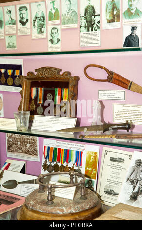 UK, Wales, Anglesey, Holy Island, Holyhead, Maritime Museum, HMS Tara WW2 shipwreck display Stock Photo