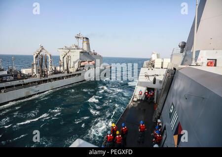 GULF OF ADEN (Aug. 22, 2015) U.S. Marines with the 15th Marine ...