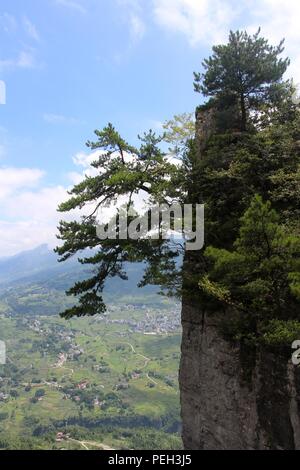 Enshi, Enshi, China. 15th Aug, 2018. Enshi, CHINA-Scenery of Qixingzhai Scenic Area in Enshi, central China's Hubei Province. Credit: SIPA Asia/ZUMA Wire/Alamy Live News Stock Photo