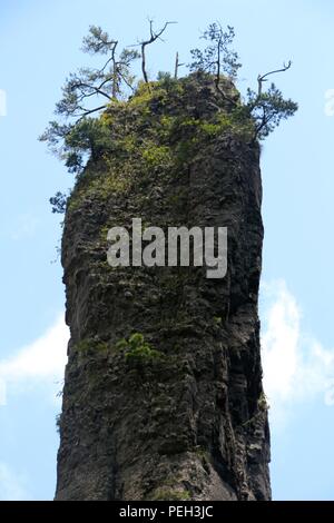 Enshi, Enshi, China. 15th Aug, 2018. Enshi, CHINA-Scenery of Qixingzhai Scenic Area in Enshi, central China's Hubei Province. Credit: SIPA Asia/ZUMA Wire/Alamy Live News Stock Photo