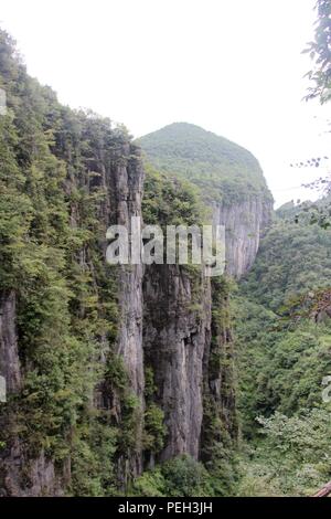 Enshi, Enshi, China. 15th Aug, 2018. Enshi, CHINA-Scenery of Qixingzhai Scenic Area in Enshi, central China's Hubei Province. Credit: SIPA Asia/ZUMA Wire/Alamy Live News Stock Photo