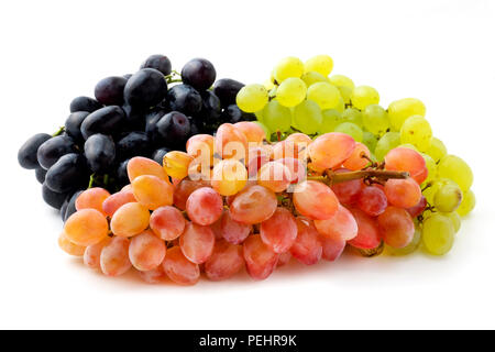 Grapes on a white background Stock Photo