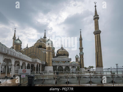 Cristal Mosque or Masjid Kristal, Terengganu, Malaysia Stock Photo