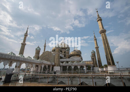 Cristal Mosque or Masjid Kristal, Terengganu, Malaysia Stock Photo