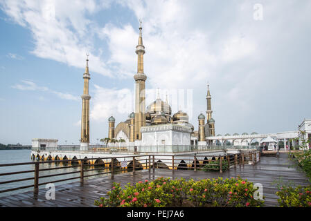 Cristal Mosque or Masjid Kristal, Terengganu, Malaysia Stock Photo