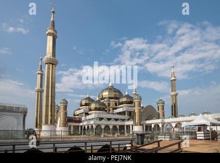 Cristal Mosque or Masjid Kristal, Terengganu, Malaysia Stock Photo