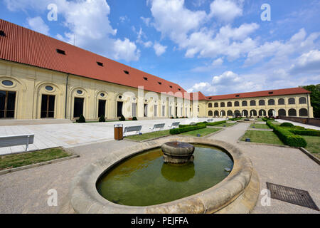 Terrace and buildings of  Prague Castle Riding School