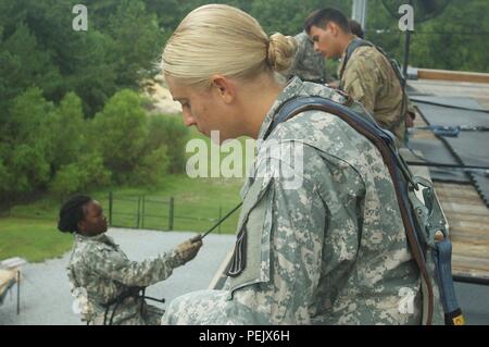 Red Phase Basic Trainees In E. Company 3/60th, 193rd Bde Army Training ...