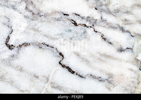 Grey and blue marble with black waves scratches texture with natural pattern for background or design art work. Stock Photo