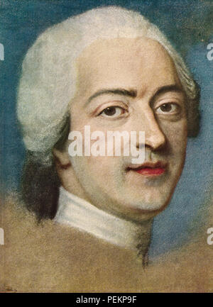 Louis XV. Portrait of King Louis XV of France (1710-1774) by Stock Photo: 142339229 - Alamy