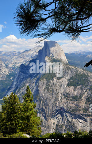 USA, California, Half Dome in Yosemite National Park Stock Photo