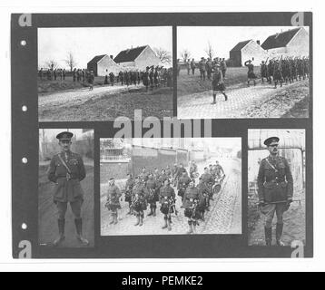 Canadian War Memorials Fund. Canadian Official War Photographs  Volume 4 Stock Photo