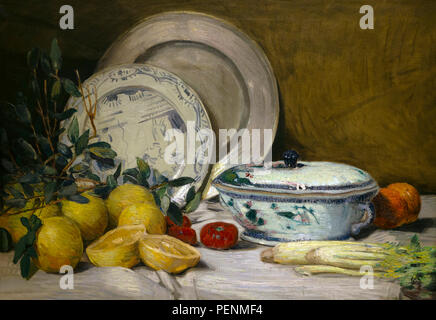 Still Life, Julian Alden Weir, 1902-1905, Indianapolis Museum of Art, Indianapolis, Indiana, USA, North America