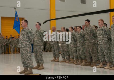 Soldiers of Delta Company, 1st Battalion, 149th Infantry load a TOW ...