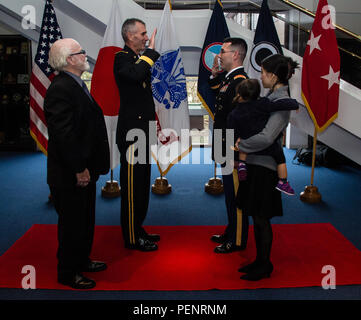 Commissioner Riordan Army Maj. Gen. James F. Pasquarette (left), commanding general, U.S ...