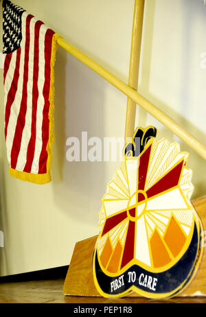 Command Sgt. Maj. Raul Vizcaino, outgoing command sergeant major, Troop ...