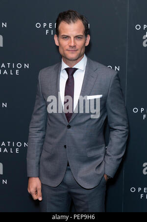New York, USA - August 16, 2018: Torben Liebrecht attends Operation Finale premiere at Walter Reade Theatre Lincoln Center Credit: lev radin/Alamy Live News Stock Photo