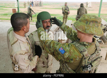 Iraqi soldiers with the Nineveh Operations Command's (NOC) Commando ...