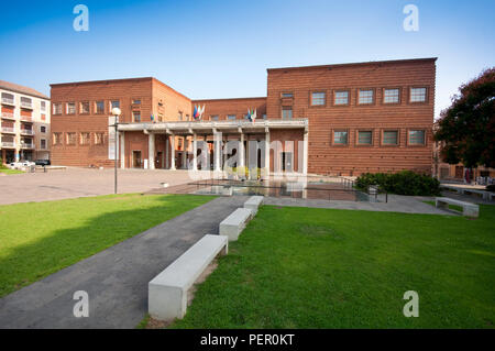 Italy, Lombardy, Cremona, Piazza Guglielmo Marconi Square, Museo del Violino, Violin Museum Stock Photo