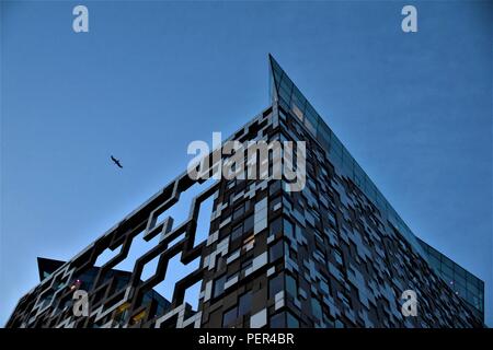 The Cube Birmingham England 2018 architectural photography Stock Photo