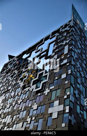 The Cube Birmingham England 2018 architectural photography Stock Photo