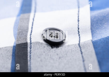 Mottled fabric denim style fine stuff soft material with button Stock Photo