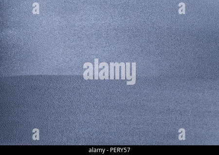 Mottled fabric denim style fine stuff soft material velour in blue Stock Photo