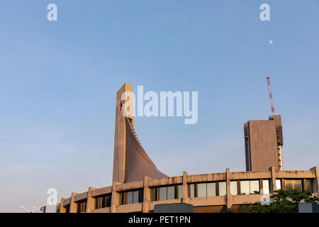 Yoyogi National Stadium (Kenzo Tange), built for the 1964 Summer Olympics in Tokyo, Japan Stock Photo