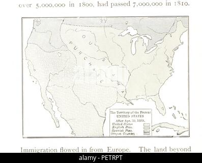 Historic archive Image taken from page 168 of 'The Growth of the American Nation' Stock Photo