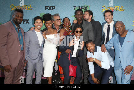 FX's 'Snowfall' Season 2 premiere  Featuring: Cast Where: Los Angeles, California, United States When: 17 Jul 2018 Credit: FayesVision/WENN.com Stock Photo