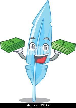 Easy money concept. Hand drawn isolated vector Stock Vector Image & Art ...